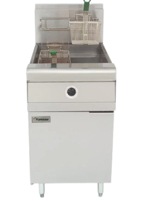Freidora de piso a gas natural Frymaster MJ1CF de 60 a 80 lb